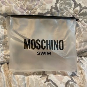 Moschino swim pouch
